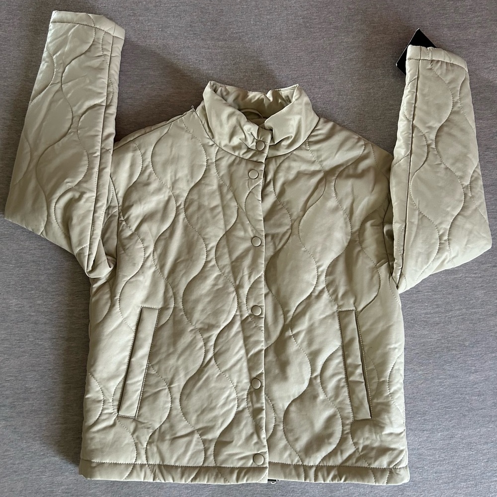 Marc New york Andrew Marc women yacket Coat padded  Sz  XS Taupe